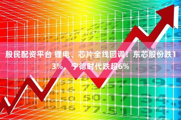 股民配资平台 锂电、芯片全线回调！东芯股份跌13%，宁德时代跌超6%